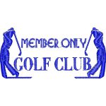 Member Only Golf Club Design EA23771