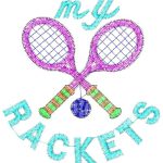 Tennis Rackets Design EA23779