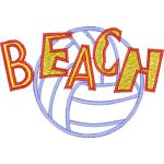 Beach Volleyball Design EA23789