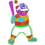 Baseball Bear Design EA21152