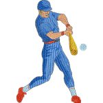 Baseball Player Design EA23792