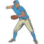 Baseball Player Design EA23793