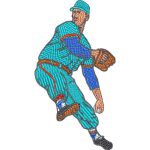 Baseball Player Design EA23799