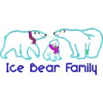 Ice Bear Family Design EA21154