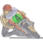 Motorbike Racing Design EA23932