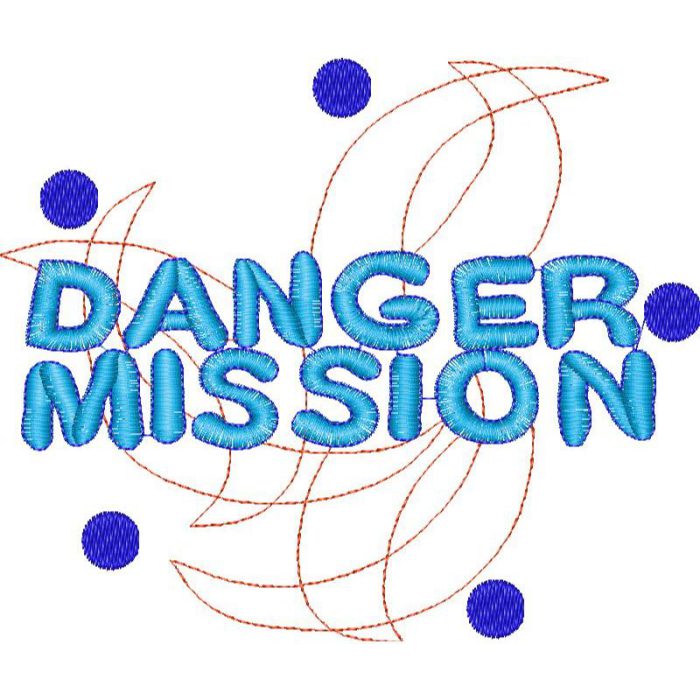 Danger Mission Design EA24458 - Image 1