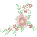 Flowers Ethnic Design EA21677