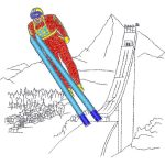Skier Design EA23815