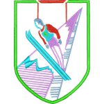 Ski Emblem Design EA23821