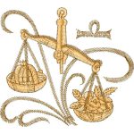 Zodiac Sign Design EA24633