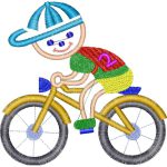 Boy on Bicycle Design EA21205