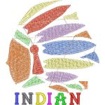 Inian Ethnic Design EA21690