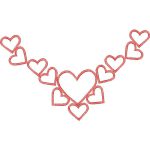 Heart Motif-Necklaces Design EA23187