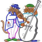 Cats Playing Music Design EA21234