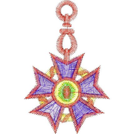 Flower Emblem Design EA22874