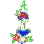 Hearts and Flowers Design EA21300