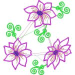 Flowers Design EA24336