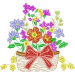 Flower Basket Design EA22940