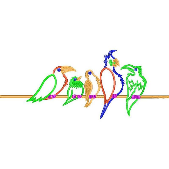 Parrots Design EA20425 - Image 1