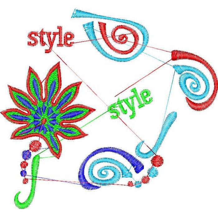 Flower Style Design EA24340 - Image 1