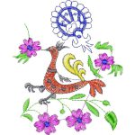 Bird Ethnic Design EA21713