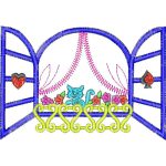 Cat On Window Design EA22970