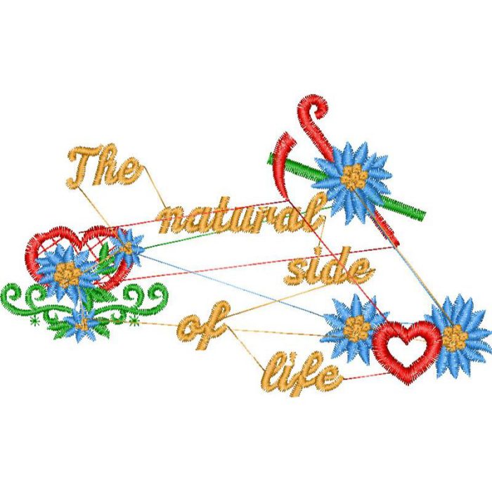 The Natural Side Of Life Design EA24346 - Image 1