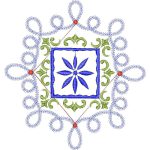 Flower Motif-Necklaces Design EA23211