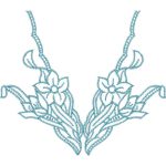 Flower Motif-Necklaces Design EA23218