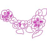 Flower Motif-Necklaces Design EA23222