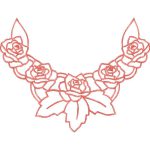 Flower Motif-Necklaces Design EA23224