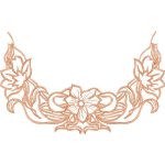 Flower Motif-Necklaces Design EA23234