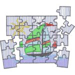Boat Puzzle Design EA23588