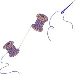 Thread And Needle Design EA24692