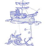 Pirate Mouse Design EA21348