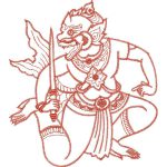 Demon Ethnic Design EA21724