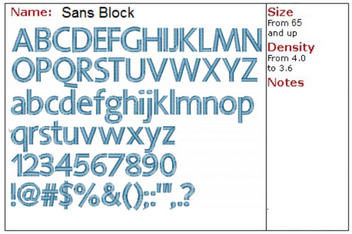 Sans Block - Image 2