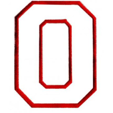 Letters,Athletic Applique-App0