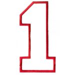 Letters,Athletic Applique-App1