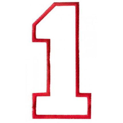 Letters,Athletic Applique-App1