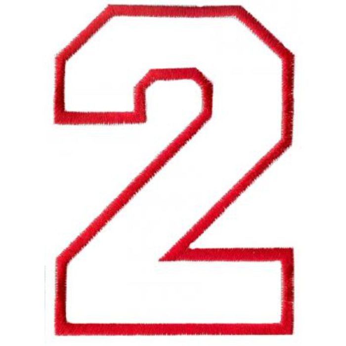 Letters,Athletic Applique-App2 - Image 1