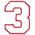 Letters,Athletic Applique-App3