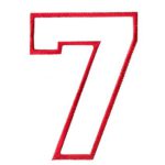 Letters,Athletic Applique-App7