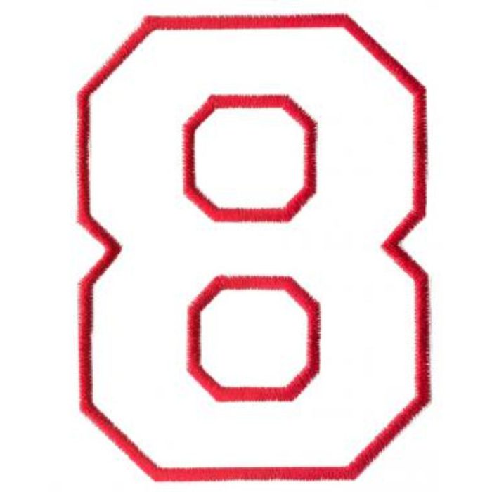 Letters,Athletic Applique-App8 - Image 1