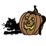Cat W Pumpkin