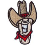 Cowboy Mascot-Hwbg58