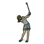 Lady Golfer