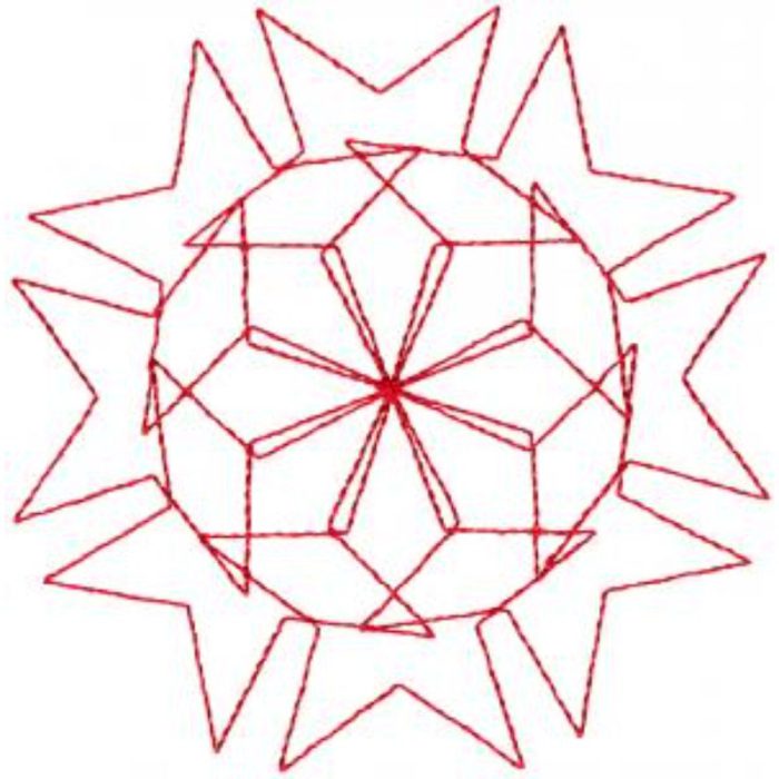 Quilting-Red304 - Image 1
