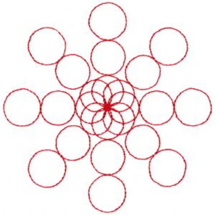 Quilting-Red306 - Image 1