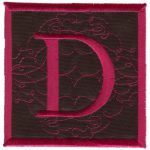 Stick,Square Applique-Sqrd